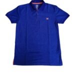 Camiseta Tipo Polo Lisa Hombre