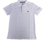 Camiseta Tipo Polo Lisa Hombre