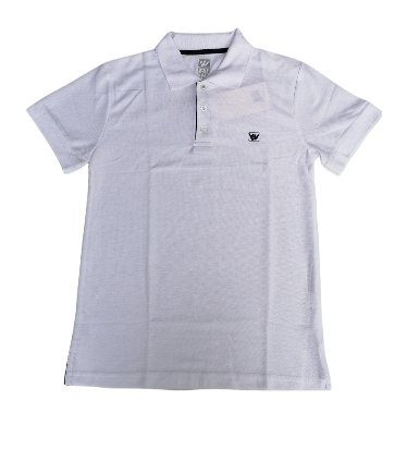 Camiseta Tipo Polo Lisa Hombre